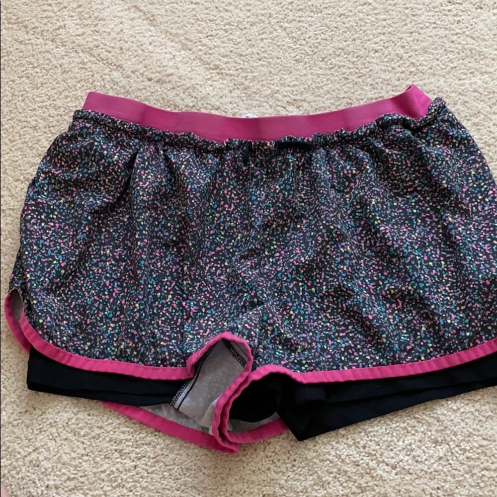 Nike shorts with spandex underneath